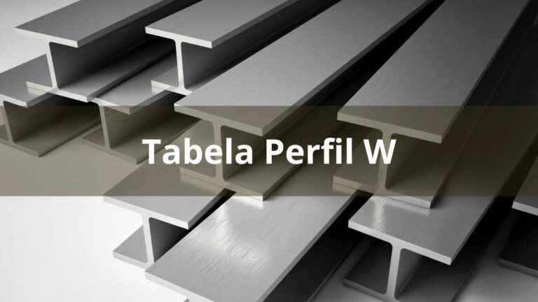 Tabela Perfil W