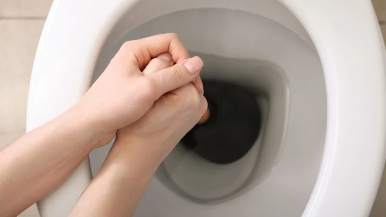 O que é bom para desentupir privada rápido