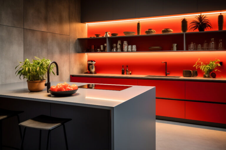 Ideias de layout para cozinhas integradas e funcionais